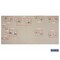 Triton Products 24 In. W x 48 In. H x 1/4 In. D Natural Heavy-Duty HDF Round Hole Pegboard 36 pc. Locking Hook Assortment TPB-36NH-Kit - alternate 3